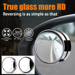 HD Car Motorcycle Blind Spot Mirror