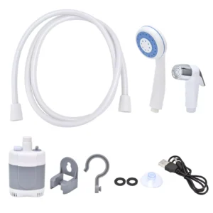 Portable Electric Shower Pump with Handheld Nozzle🔥