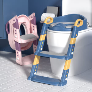 Child-Friendly Toilet Training Ladder Seat